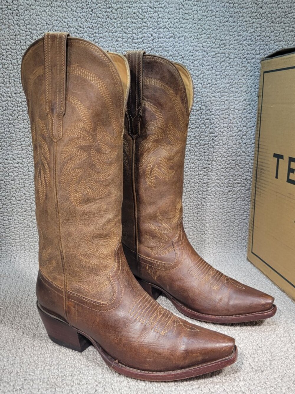 Tecovas Annie Boot-cafe goat - Picture 5 of 10